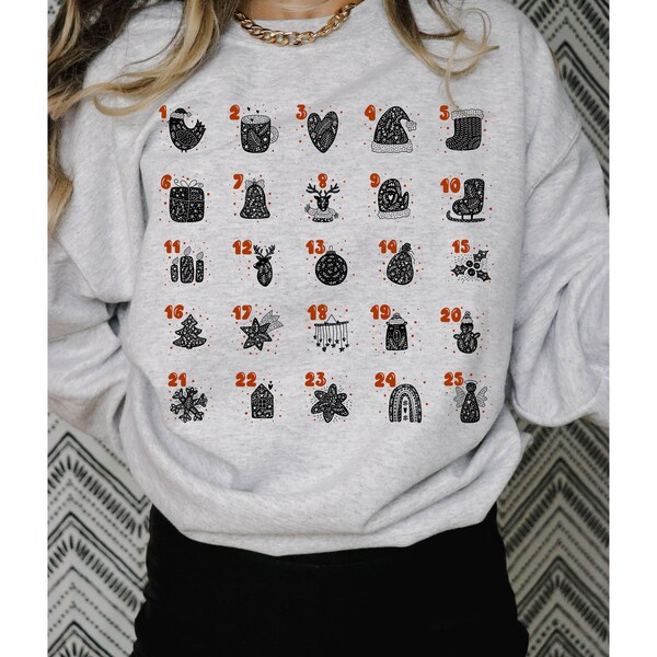 Advent Sweater Etsy
