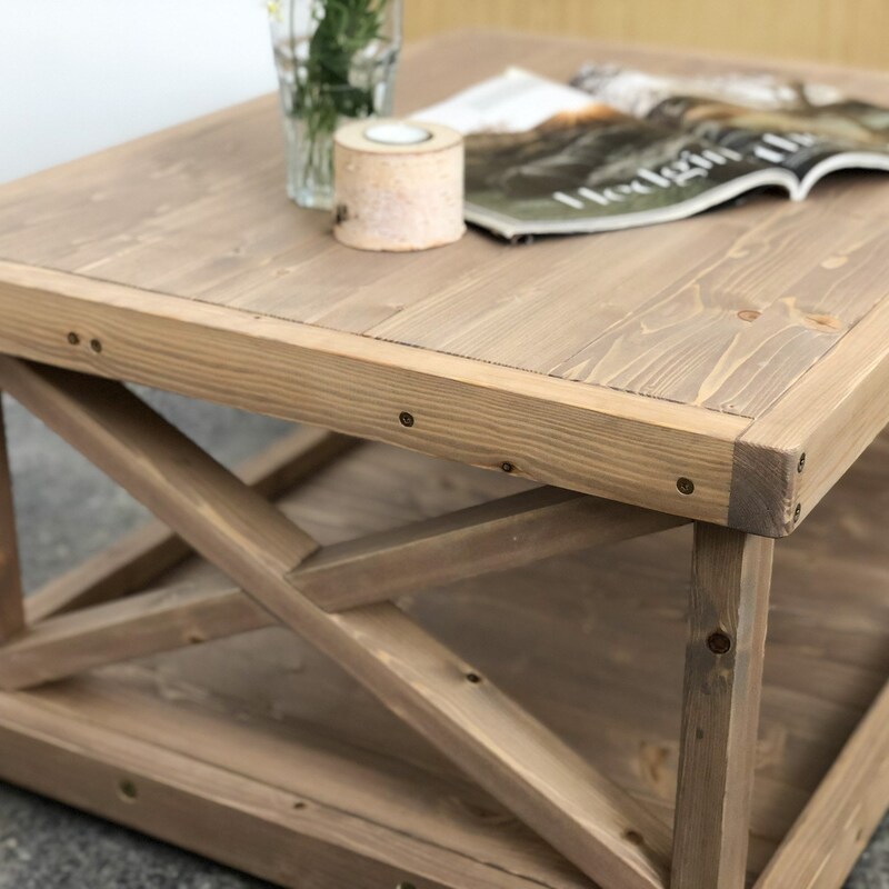 Square Coffee Table - Etsy