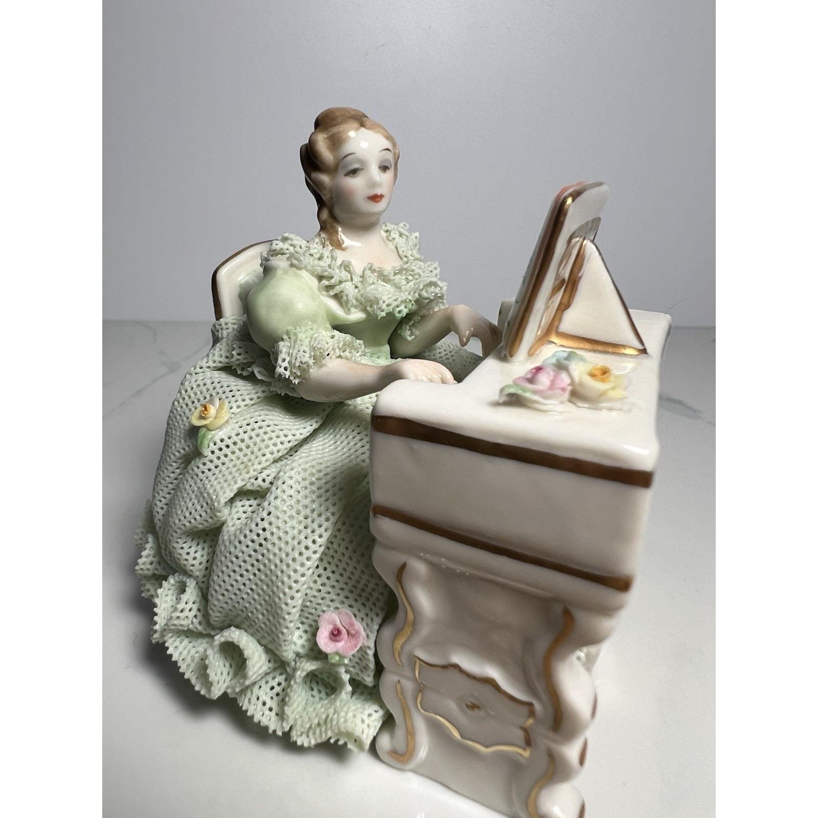 Piano Lady Figurine - Etsy