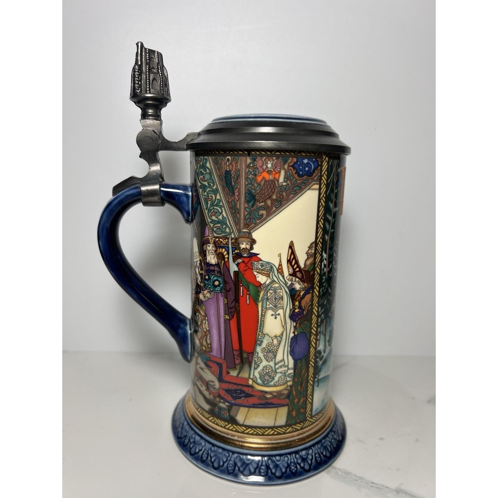 モビーディック ブロッケン伯爵 Villeroy & Boch Mettlach Russian Fairy Tales Snow Maiden Beer