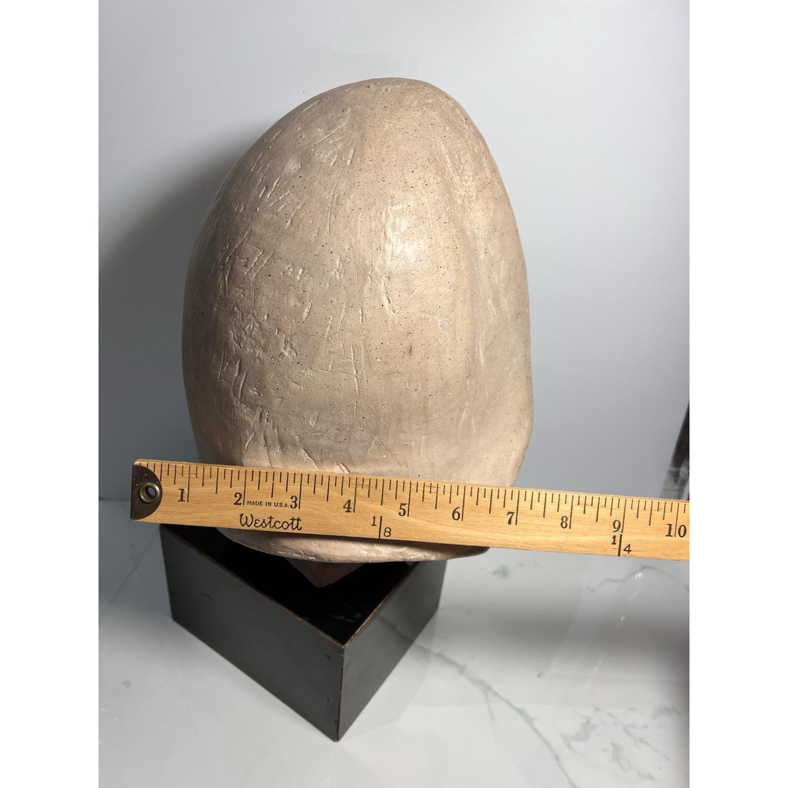 VTG Female Bust Sculpture by David Fisher Stargazer Art Deco