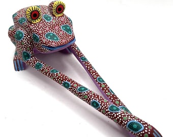 メキシコ アオハカ ヴィンテージ 木彫のマリア像 フォークアート