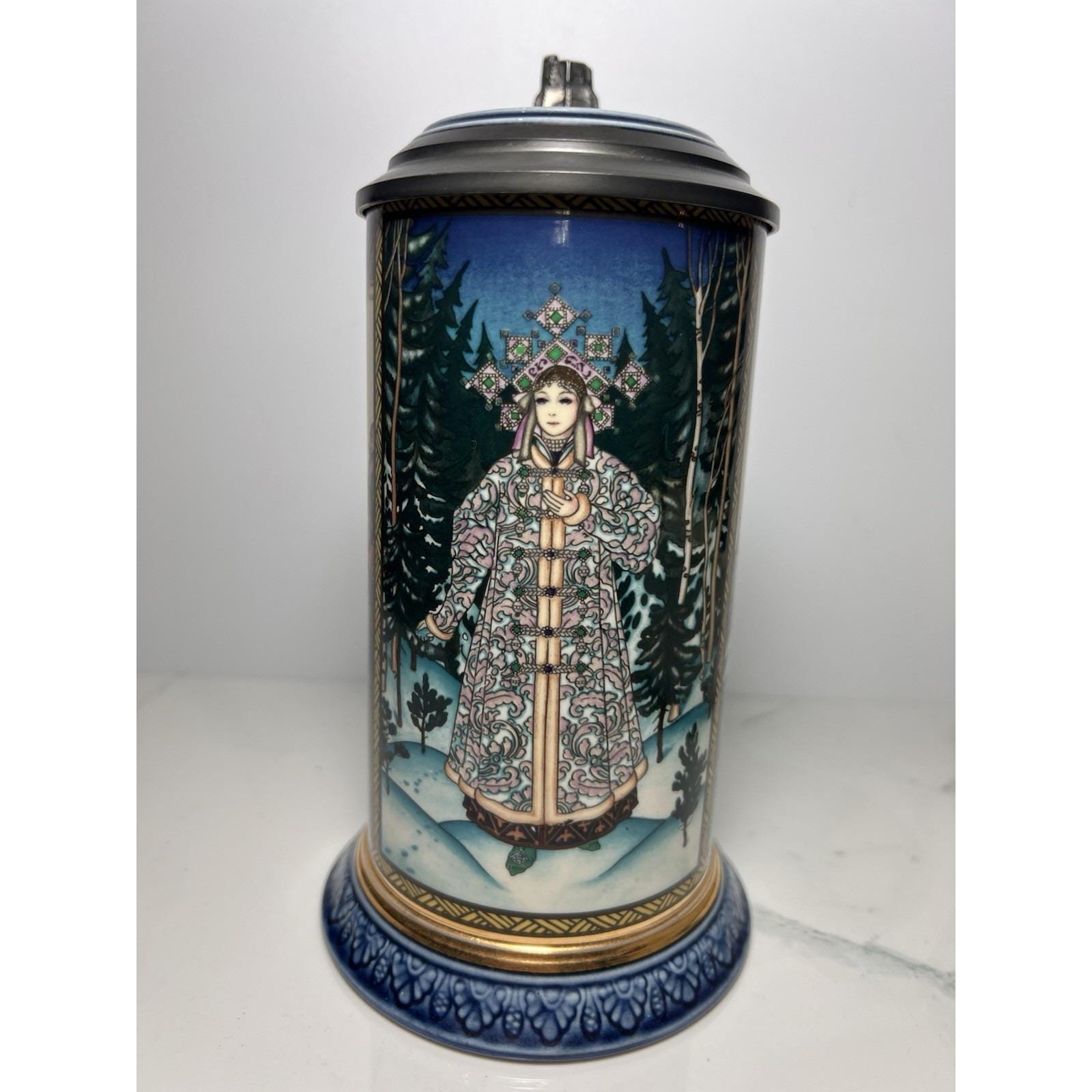 Villeroy & Boch Mettlach Russian Fairy Tales Snow Maiden Beer