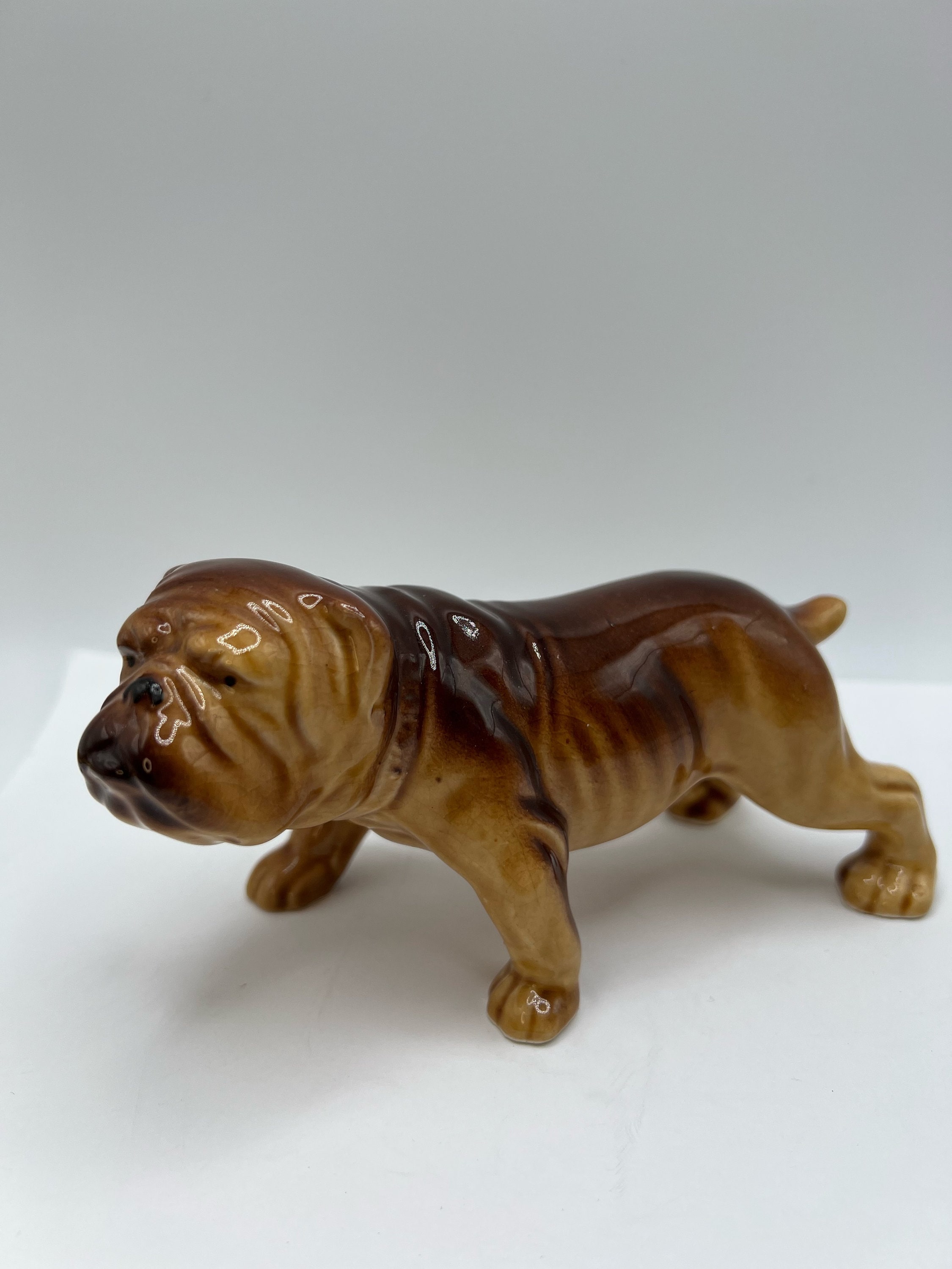 Bulldog Figurines Japan - Etsy