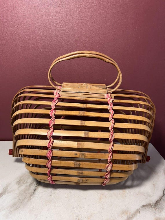 美品 FOLDING BAMBOO MINI Mini Goji Bamboo Bag – FORTY FIVE TEN