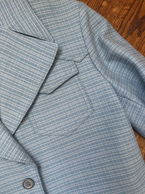 Large Blue Western Blazer - image 2