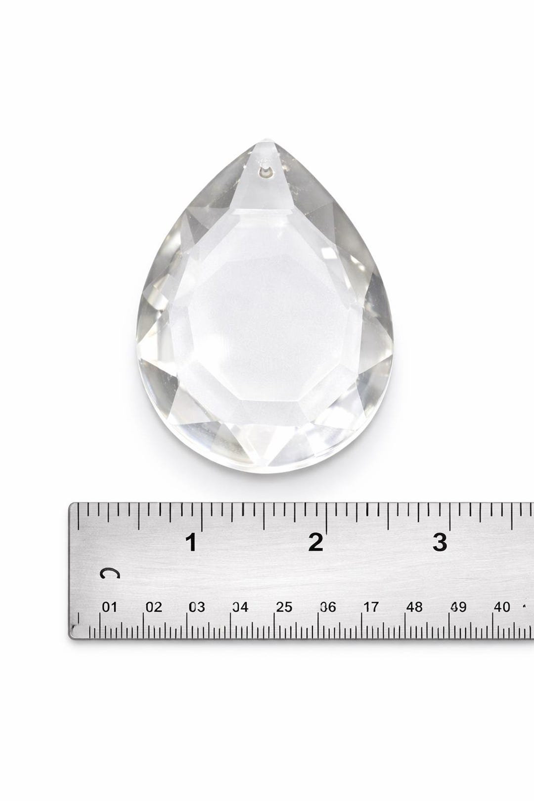Antique Lead Crystal Chandelier Drops – 3 Inch Teardrop Prisms, Set of ...