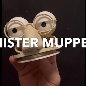 Mr. Puppet - kit per il movimento di occhi e bocca del burattino controllato manualmente
