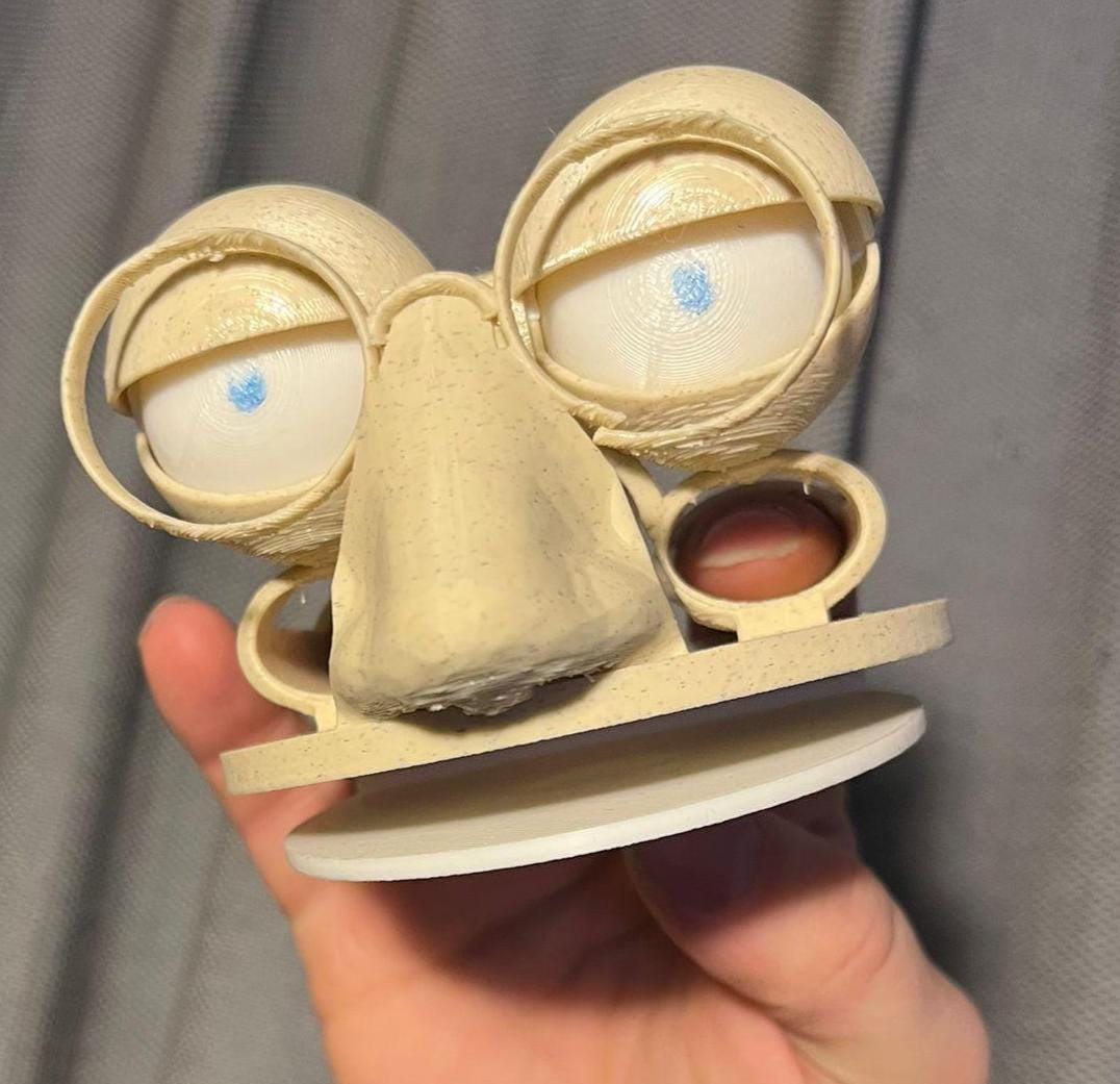Thread Controlled Puppet Mr. Puppet - Hand-controlled Puppet Eye + Mouth Movement Kit - Etsy New ...