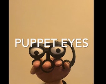 Hand Puppet , moving puppet eyes