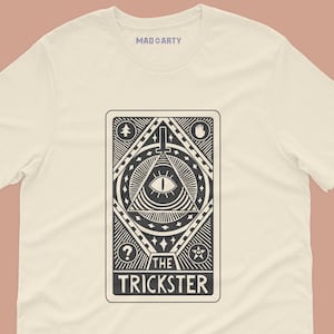 Tarot Bill Cipher Tee Gravity Falls Merch The Trickster Shirt Gravity Falls Top Cartoon Design Fandom Gift