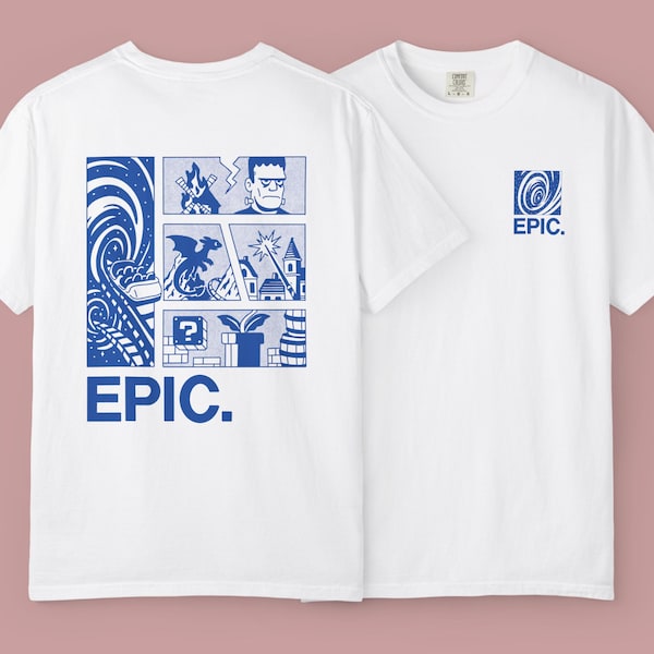 Retro Theme Park T-Shirt: Comfort Colors Graphic Tee | Epic Universe Shirt