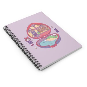 Kiki's bezorgservice Polly Pocket-geïnspireerd notitieboek Studio Ghibli-thema Journal Anime Notebook afbeelding 3