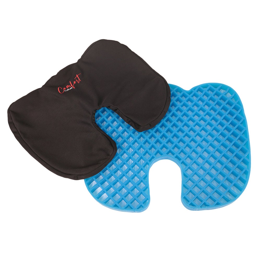 Car Seat Cushion with Memory Foam and Cooling Gel Office Home