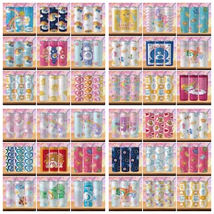 Care Bears progetta un pacchetto di 35 PNG wraps per le cadute magre