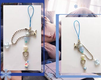 Love and Deepspace inspired phone charms - Handmade charms for your accessories, and perfect for cute gifts - Rafayel, Xavier, Sylus, Zayne