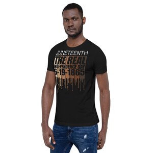 Black History Tee with Juneteenth Graphic