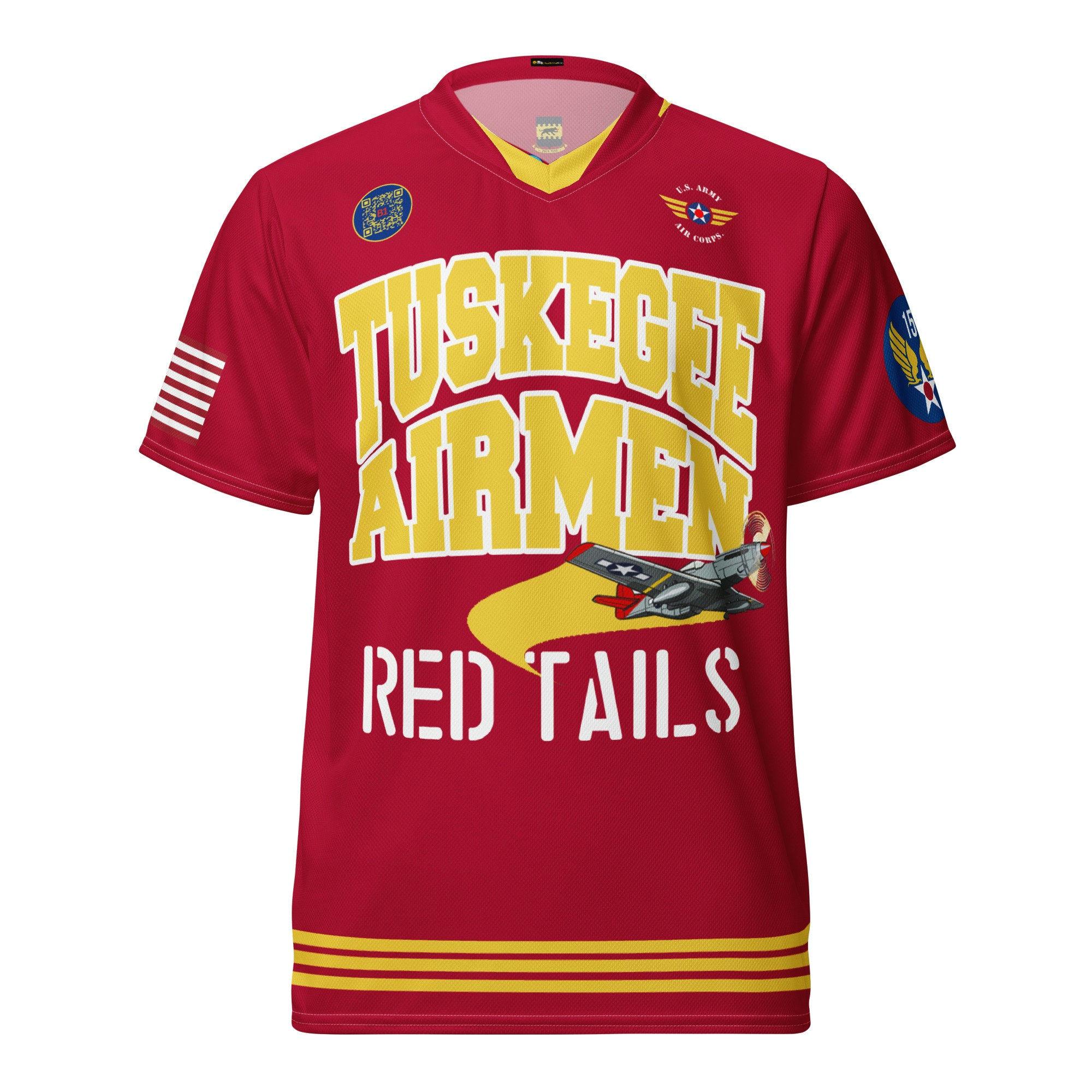 air force red tails jersey