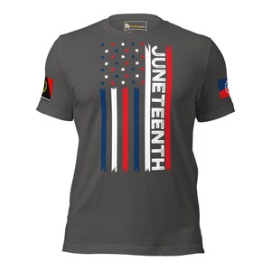 Juneteenth Celebration Shirt with bold design