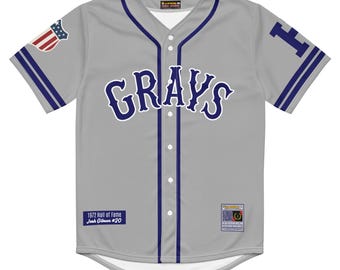 1943 Josh Gibson #20 Baseball Jerseys Homestead Grays Stitched