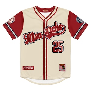 Sacoche Paige - Maillot de baseball recyclé Kansas City Monarchs