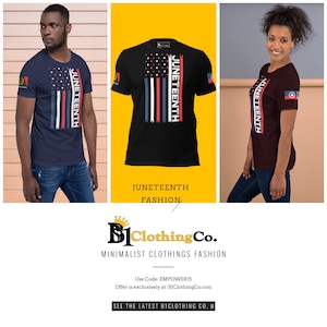 Commemorative Juneteenth Flag T-Shirt