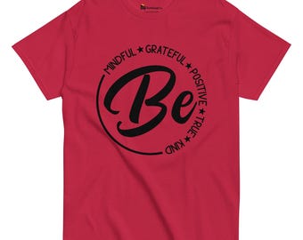 Camiseta Be Positive: celebre la cultura negra y la positividad / Camiseta motivacional unisex
