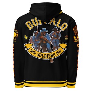 Historical military-themed hoodie