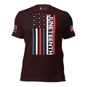 Juneteenth Flag Tee for Black History Celebration