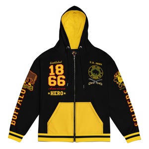 Buffalo Soldiers Legacy Hoodie - A Tribute to Black History & Military Heritage
