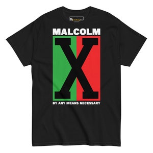 Malcolm X Empowerment Tee: Celebrate Black Pride & History