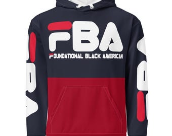 Foundational Black American FBA Hoodie - Pride & Heritage Apparel