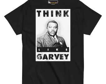 Marcus Garvey Inspired T-Shirt: Pan-African Pride & Black History Unisex Tee