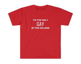 Only Gay in Village - Etsy