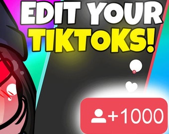 EDITEZ vos TIKTOKS! (Jeux, style de vie et PLUS!)