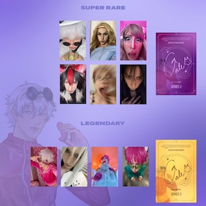 PRÉCOMMANDE Cartes photo cosplay série 3