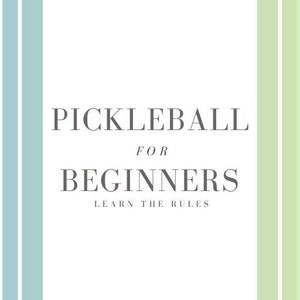 Pickleball E-Book - Pickleball Rules