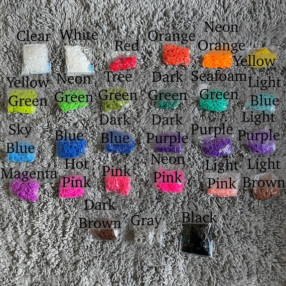 Custom Boxed Bow Rainbow Loom Bracelet Etsy