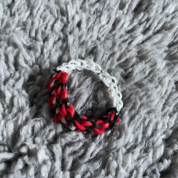 Rainbow Loom Ladder Bracelet Design Etsy Canada