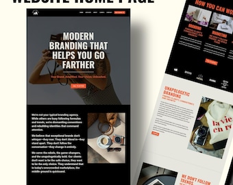 KARTRA Website Template: bold modern Sales Page, Online Course, Course Creation