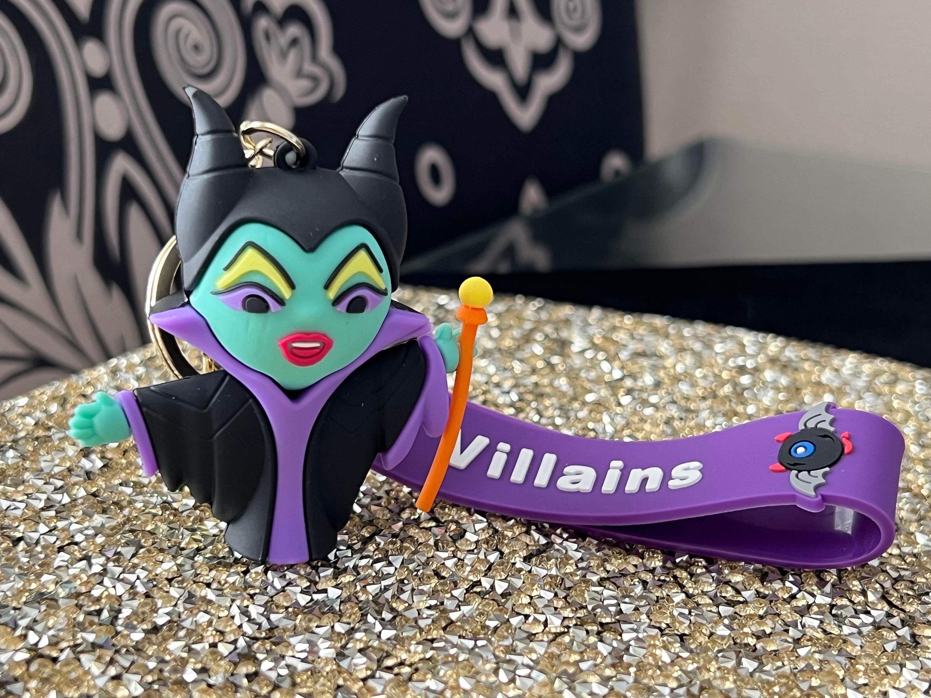 Disney 3D Villains Keychains Villains Witches Evil Etsy