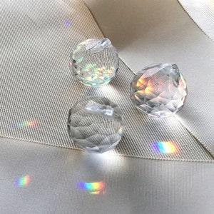 Suncatcher, crystal, prism ball, glass crystal