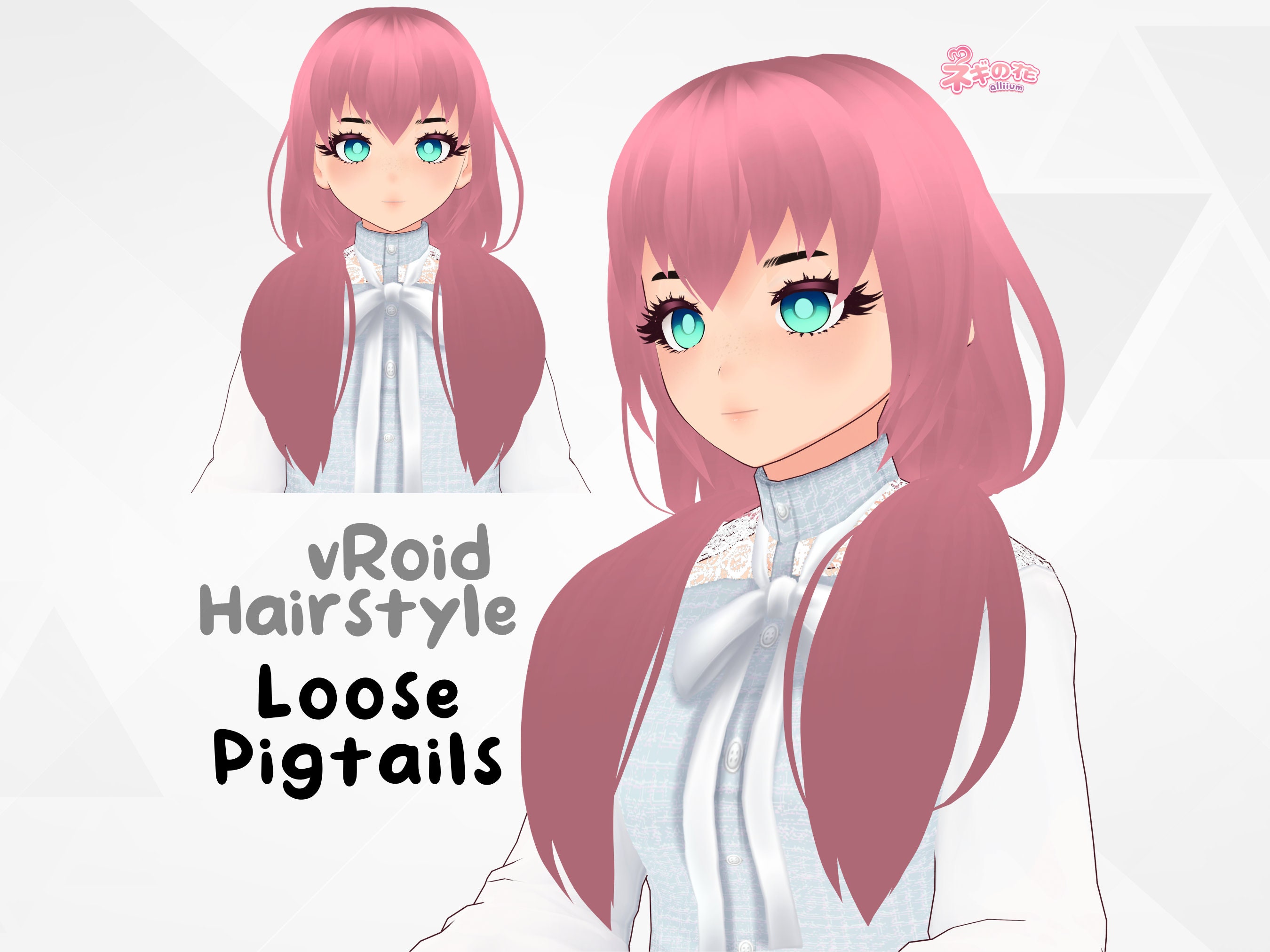 Hd Anime Girl With Pigtails , Png Download - Anime Girl With Pigtails,  Transparent Png - vhv