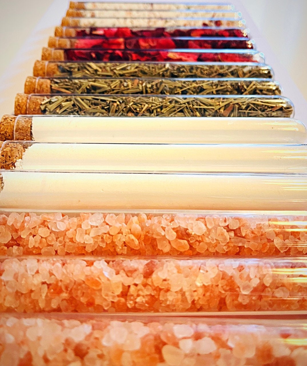 Coconut Bath Milk Rose Petals Himalayan Pink Bath Salts Etsy