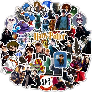 vianille - STICKER Autocollant Hogwarts Poudlard Harry Potter 4,5 cm x 3,8  cm