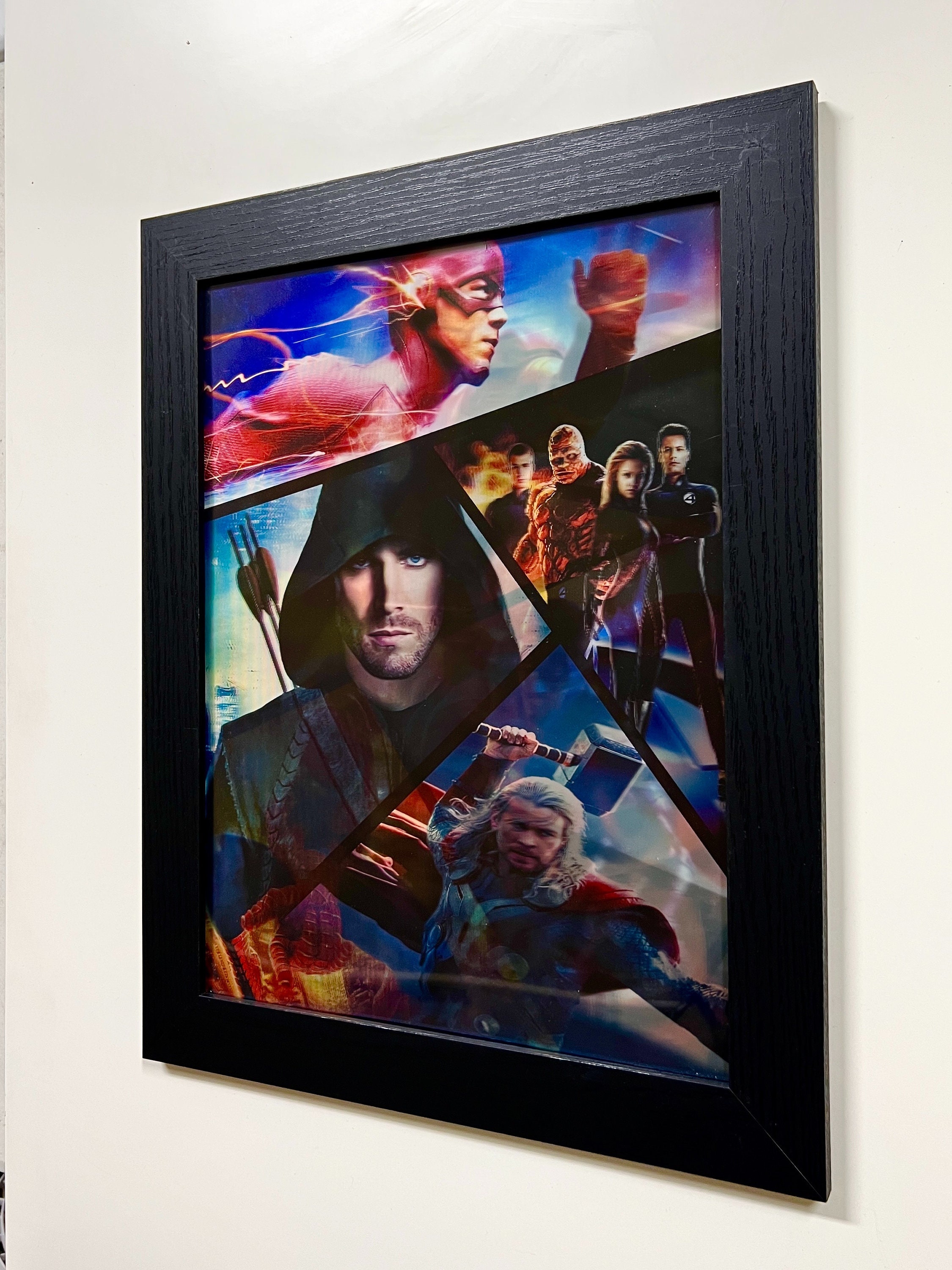 3D Motion Holographic Lenticular Wall Poster With Frame 143 - Etsy