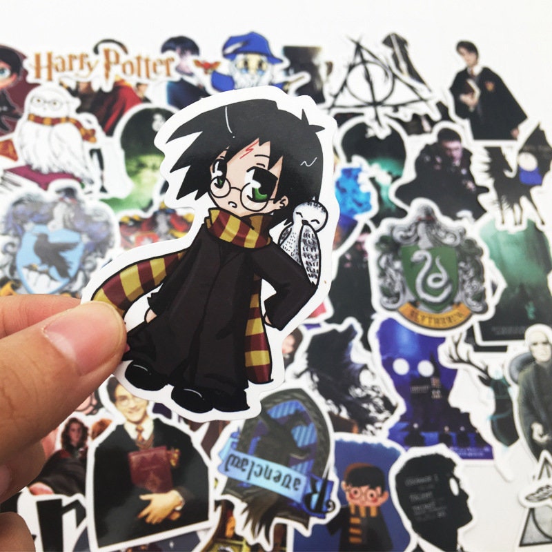 Harry Potter Stickers Die Cut Vinyl Sticker Variety Pack - Laptop, Water  Bottle, Scrapbooking, Tablet, Skateboard, Indoor/Outdoor - Set of 50