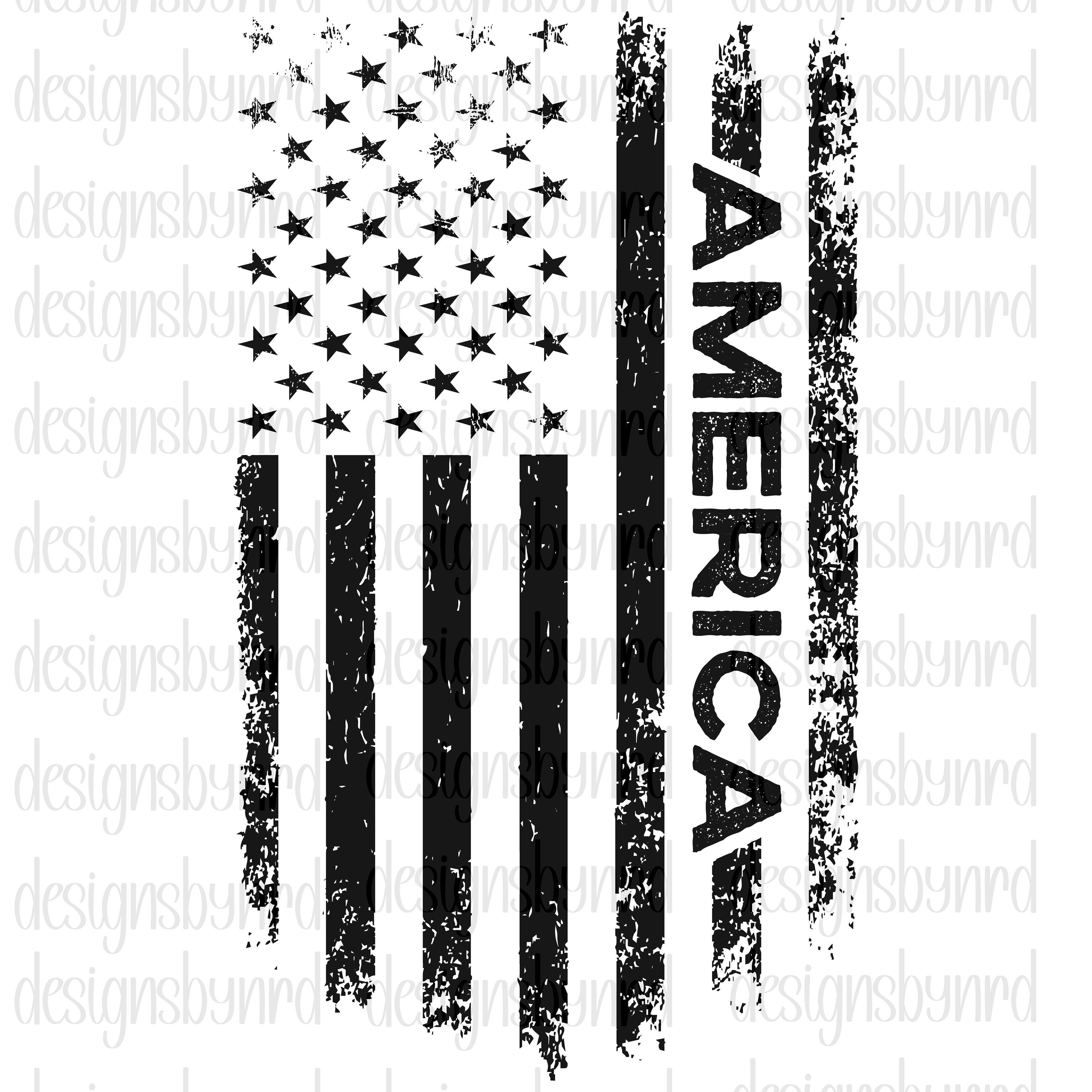 Distressed American Flag Svg, Distressed USA Flag Svg, American Flag