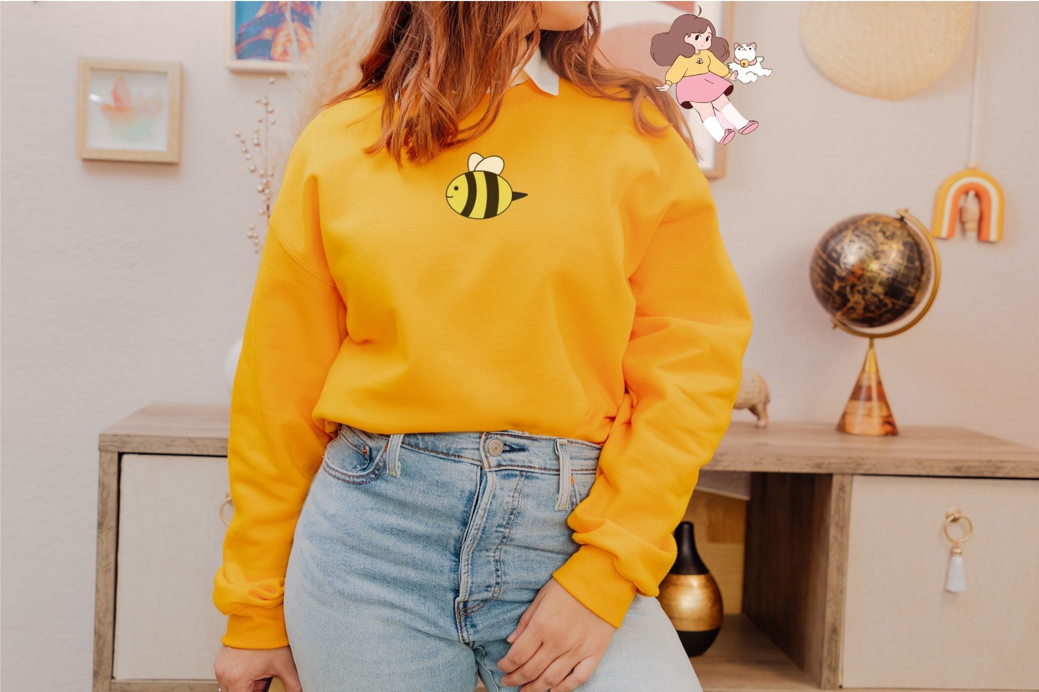 Women Yellow Sweater - Etsy