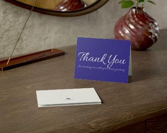 DIGITAL Real Estate Card Bundle | Real Estate Thank You Card, Congratulations Home, Thank You Blank, Referral Request | 5 landscape notecard